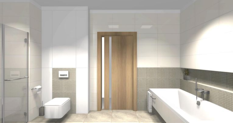 Projet salle de bain moderne